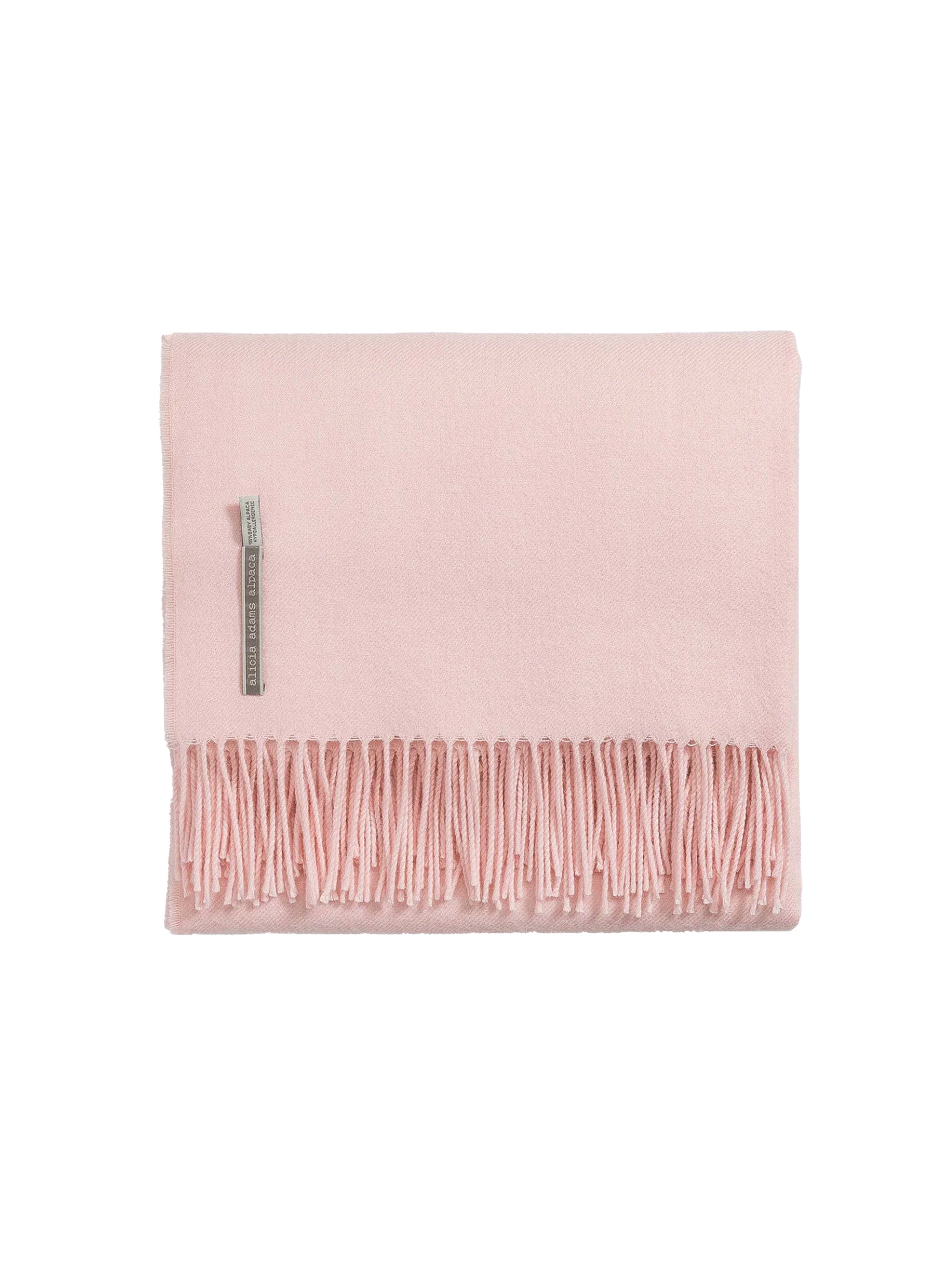 Alicia Adams Alpaca English Rose Classic Throw Weston Table