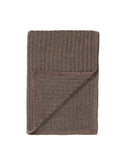 Alicia Adams Alpaca Fudge Rib Throw Weston Table 