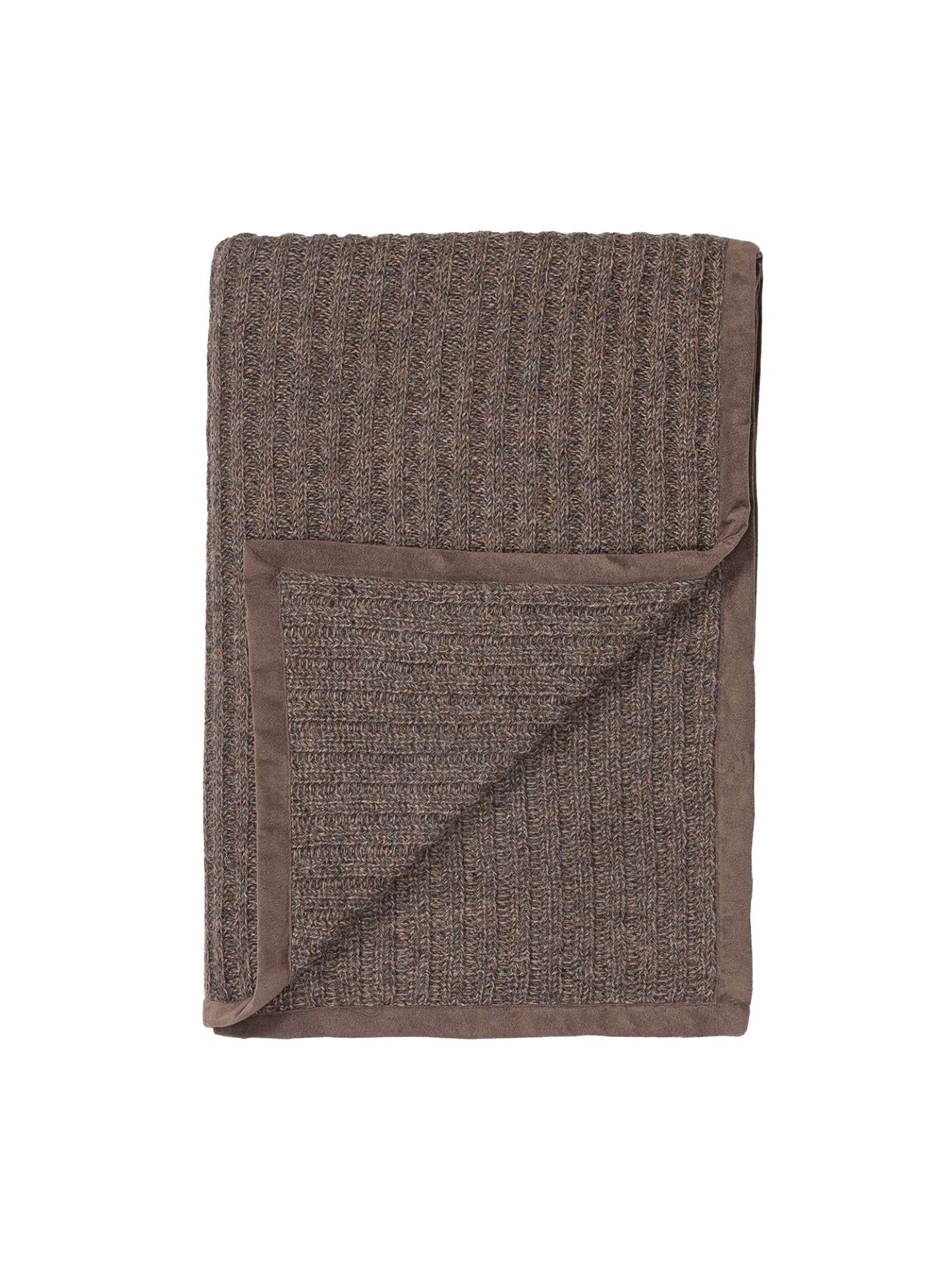 Alicia Adams Alpaca Fudge Rib Throw Weston Table 