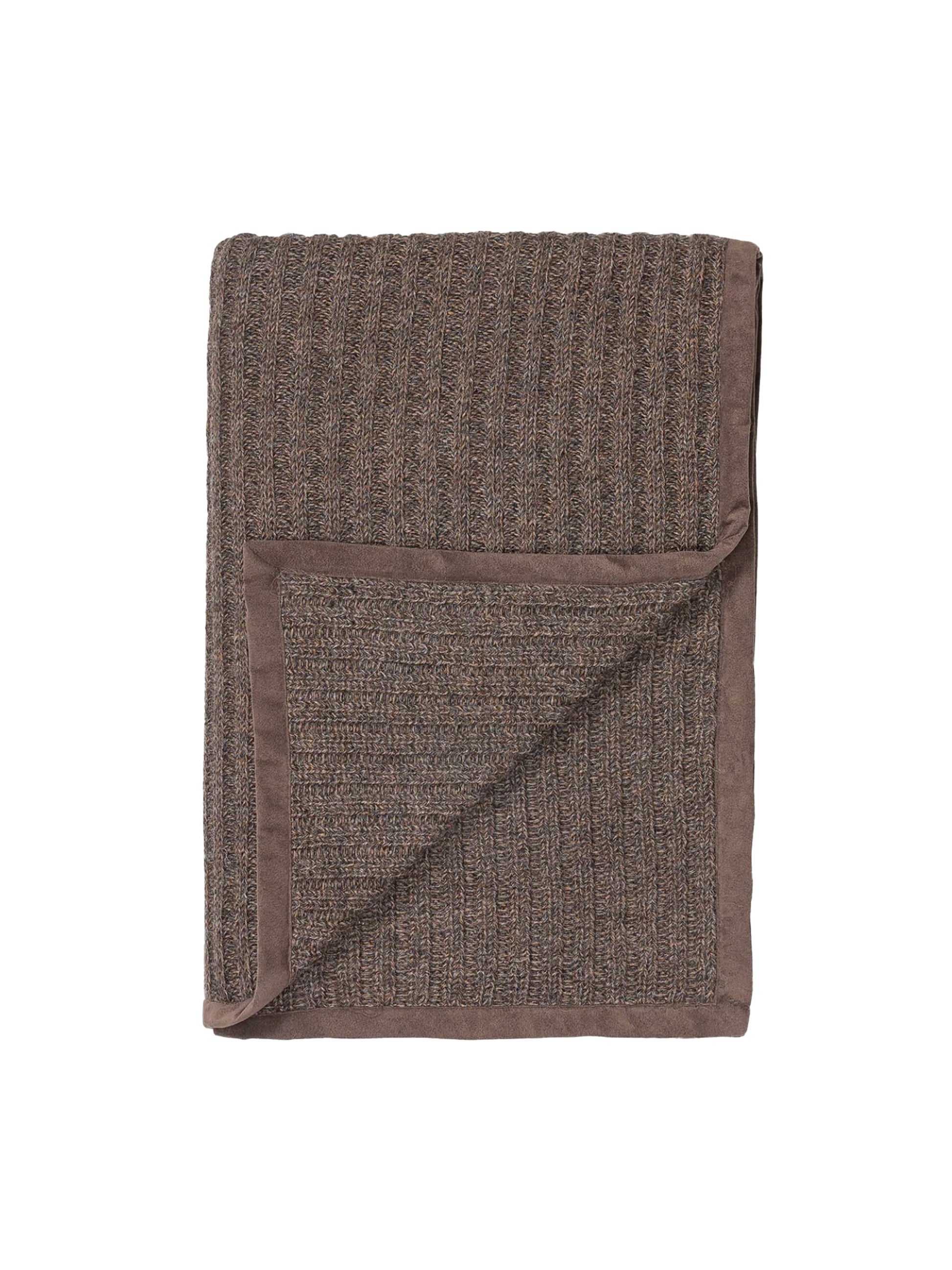 Alicia Adams Alpaca Fudge Rib Throw Weston Table 