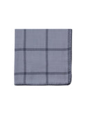Alicia Adams Alpaca Graydon Chambray Denim Blue Throw