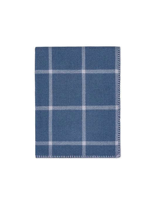 Alicia Adams Alpaca Graydon English Manor Chambray Throw Weston Table