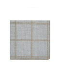 Alicia Adams Alpaca Graydon Light Grey and Taupe Throw Weston Table