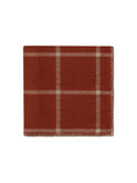 Alicia Adams Alpaca Graydon Rust Light Taupe Throw Weston Table