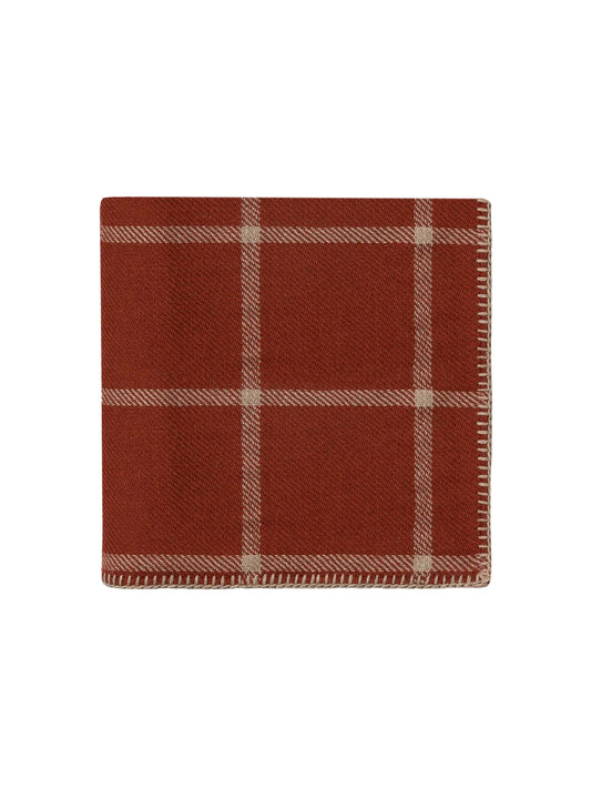 Alicia Adams Alpaca Graydon Rust Light Taupe Throw Weston Table