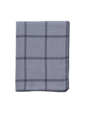 Alicia Adams Alpaca Grayson Chambray Denim Throw Weston Table