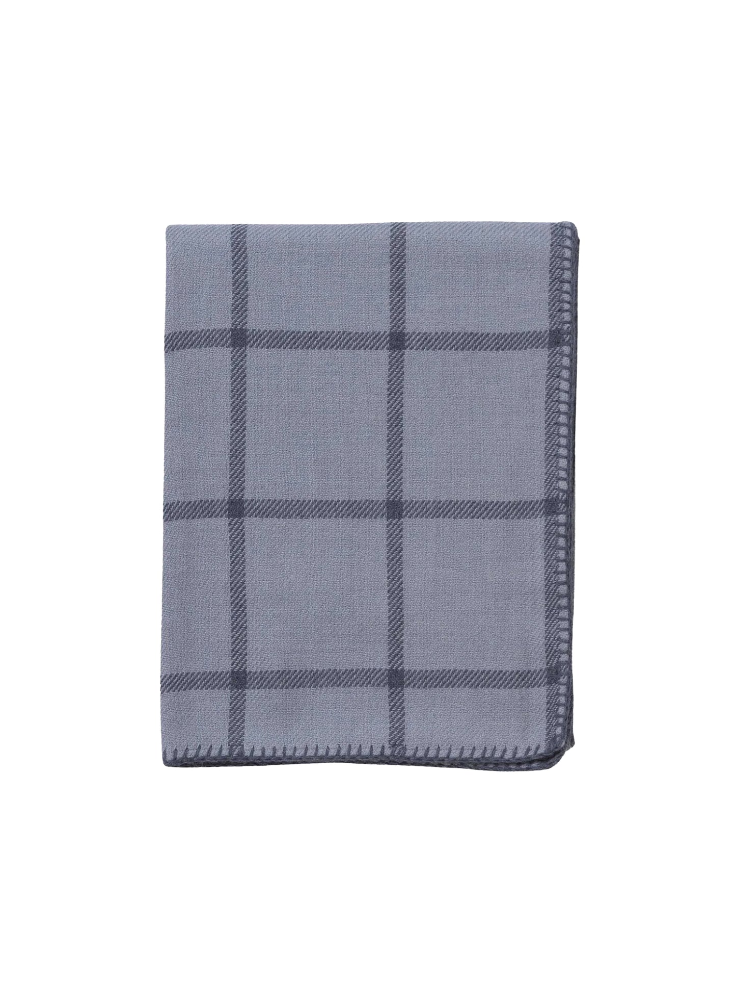 Alicia Adams Alpaca Grayson Chambray Denim Throw Weston Table