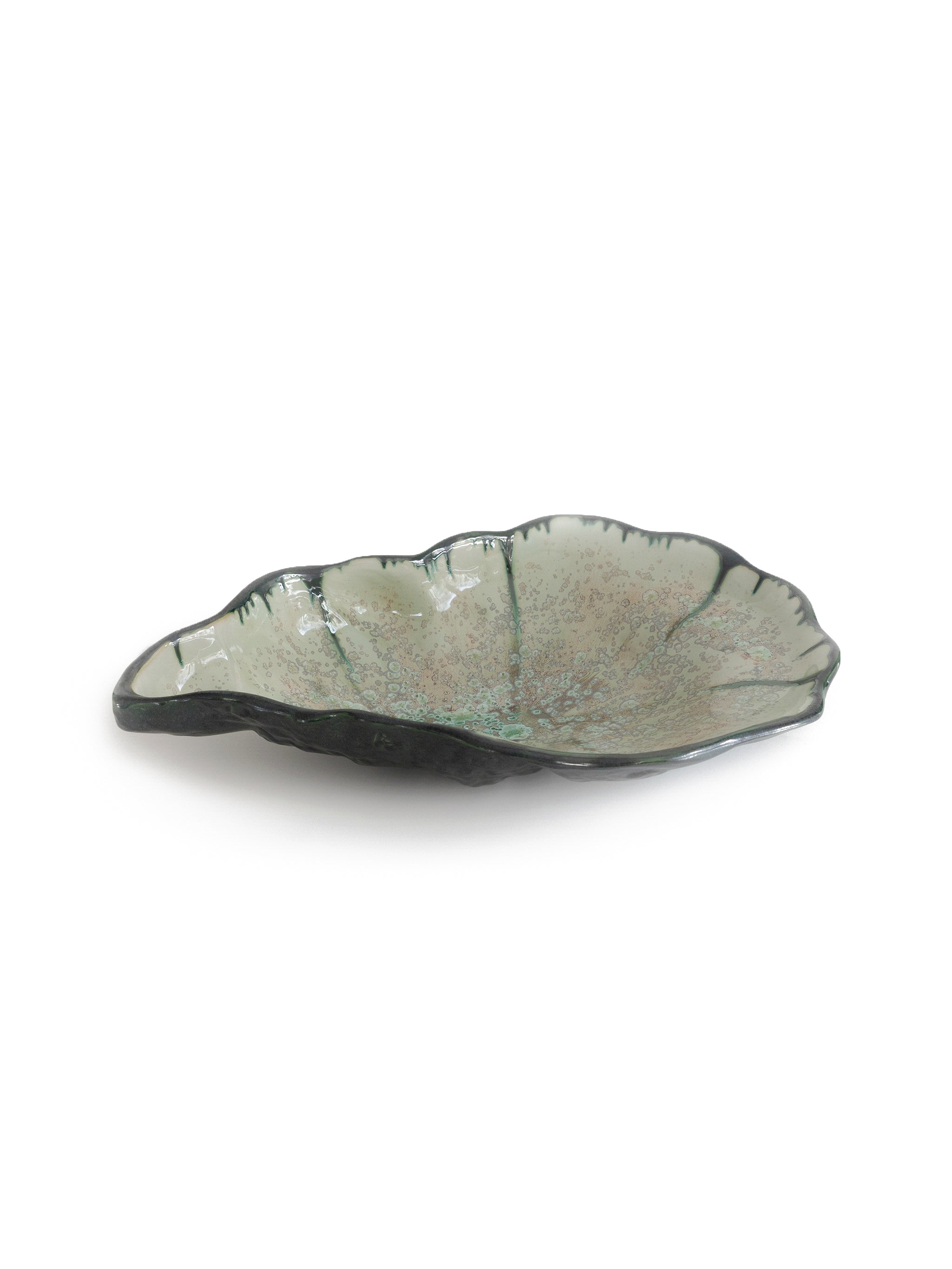 Shop the Mint and Charcoal Oyster Coffee Table Bowl at Weston Table