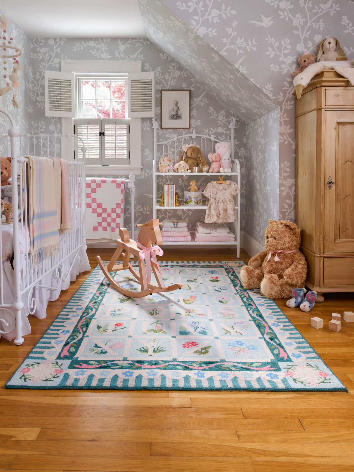 Alphabet Garden Wool Rug Weston Table