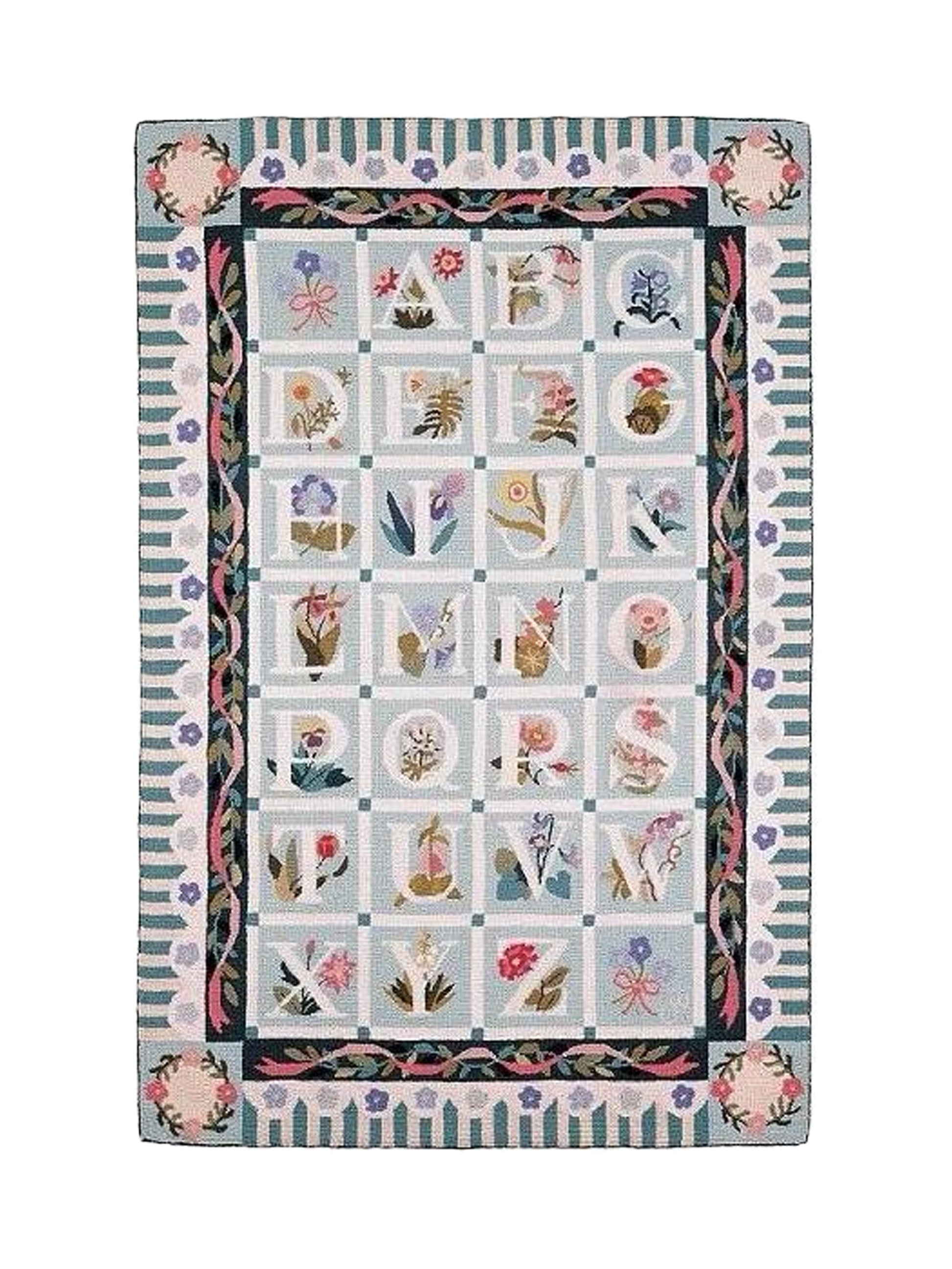 Alphabet Garden Wool Rug Weston Table