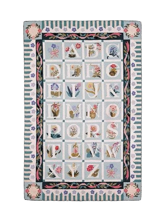 Alphabet Garden Wool Rug Weston Table