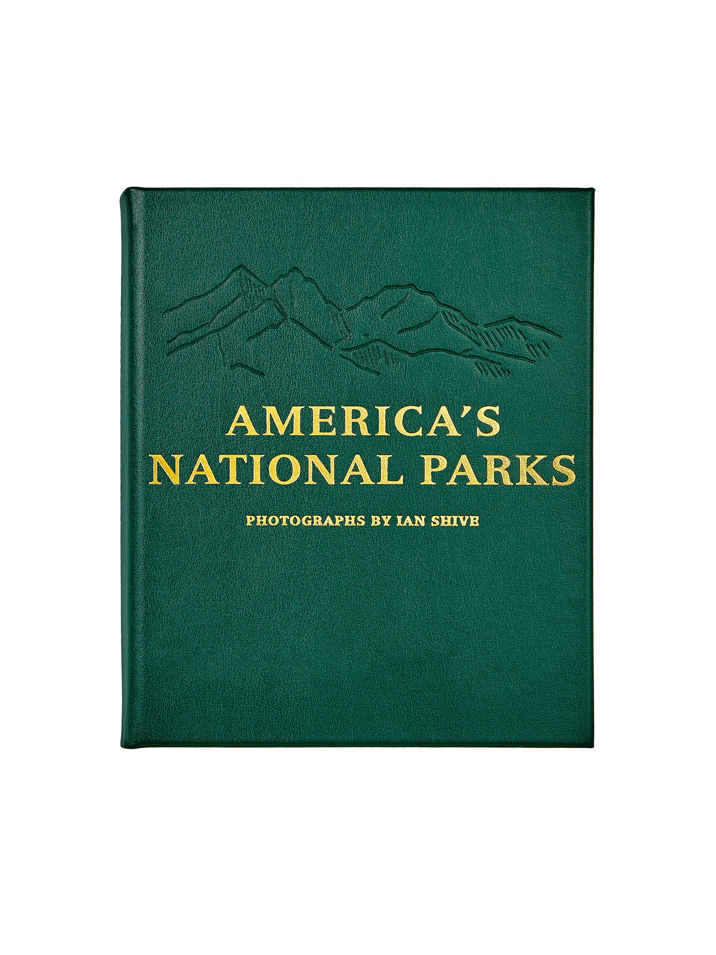 America's National Parks Leather Bound Edition Weston Table