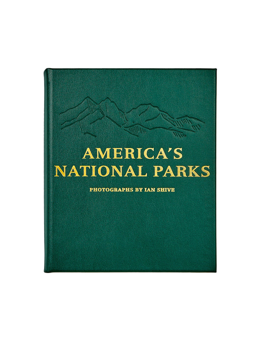 America's National Parks Leather Bound Edition Weston Table