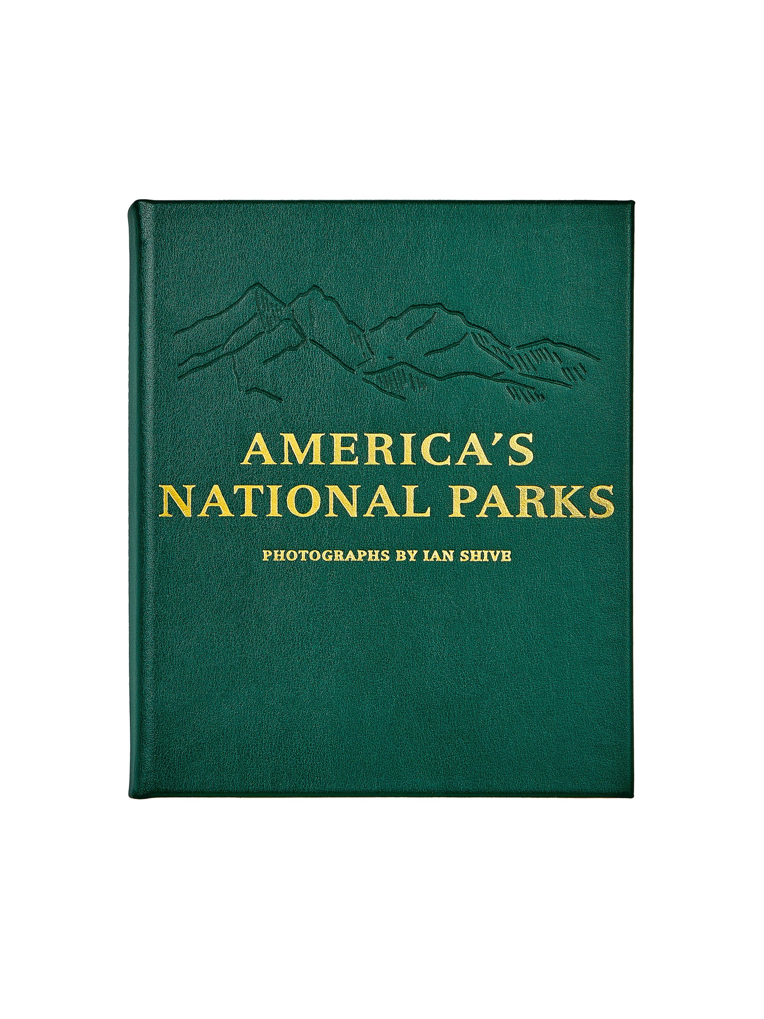 America's National Parks Leather Bound Edition Weston Table