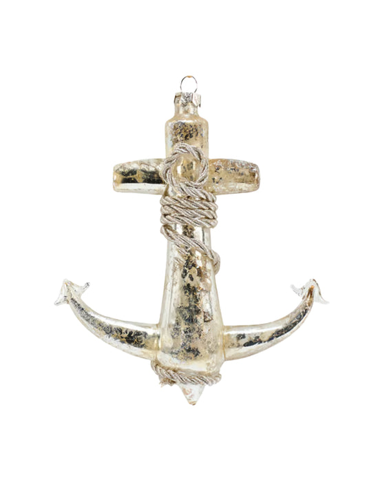 Anchor Glass Ornament Weston Table