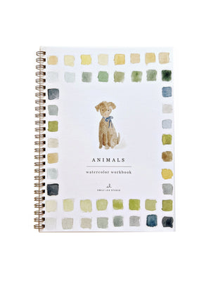  Animals Watercolor Gift Set Weston Table 
