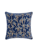 Anke Drechsel Embroidered Berries Cobalt Pillow Weston Table