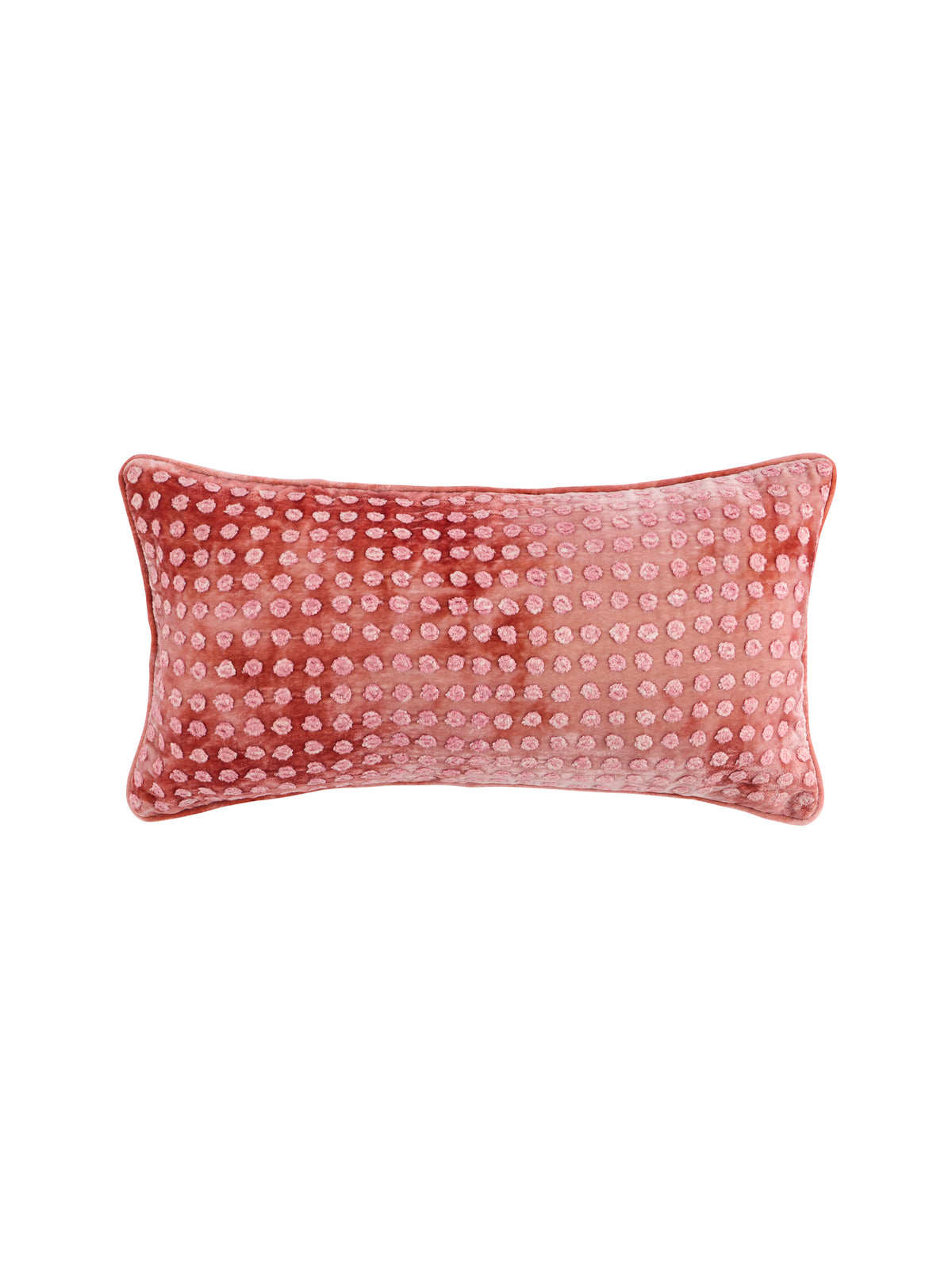 Anke Drechsel Embroidered Dotty Shaded Rose Pillow Weston Table