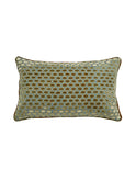 Anke Drechsel Embroidered Hello Shaded Lake Pillow Weston Table