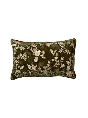  Anke Drechsel Embroidered Liza Light Green Pillow Weston Table 