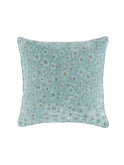 Anke Drechsel Embroidered Louisa Heavenly Blue Pillow Weston Table