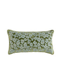 Anke Drechsel Embroidered Louisa Light Green Pillow 10x20 Weston Table