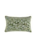 Anke Drechsel Embroidered Louisa Light Green Pillow 12x20 Weston Table