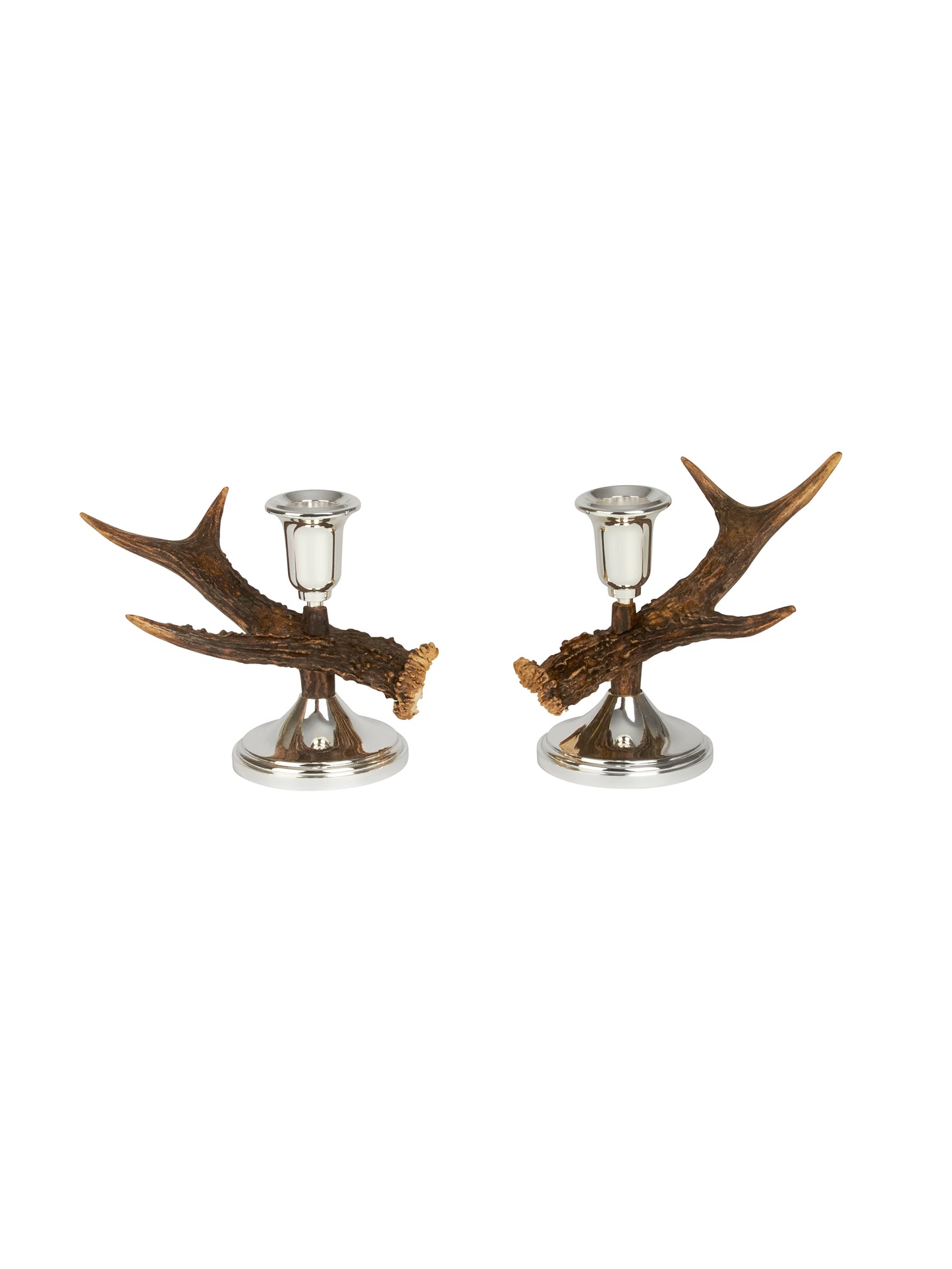 Antler Candlestick Pair Weston Table