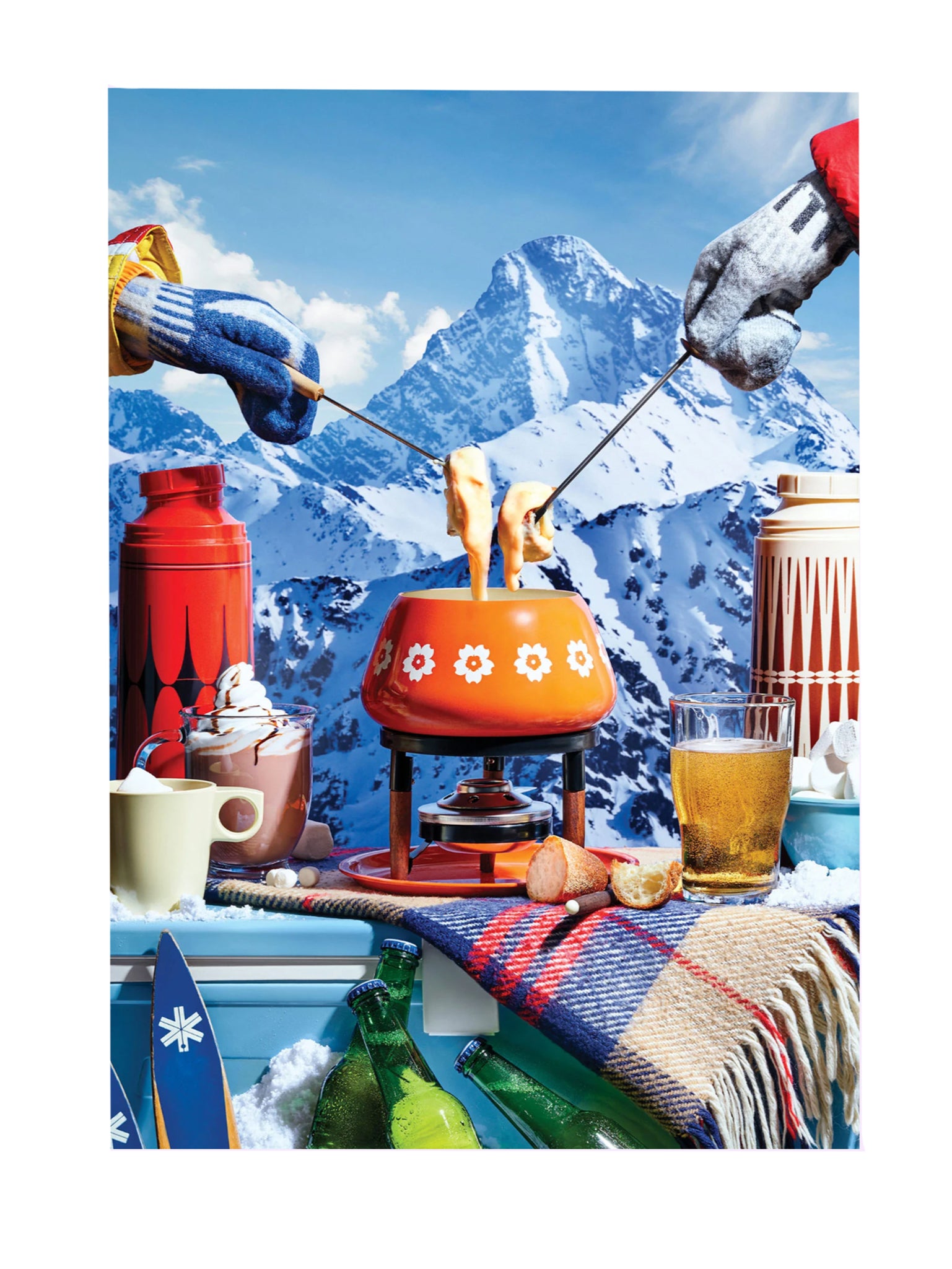 Après-Ski 1000 Piece Puzzle Weston Table