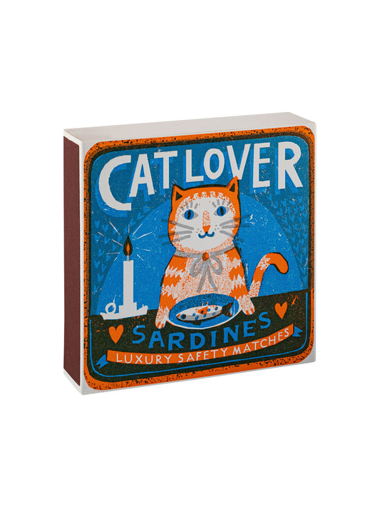 Archivist Gallery Cat Lover Sardines Matchbox Weston Table