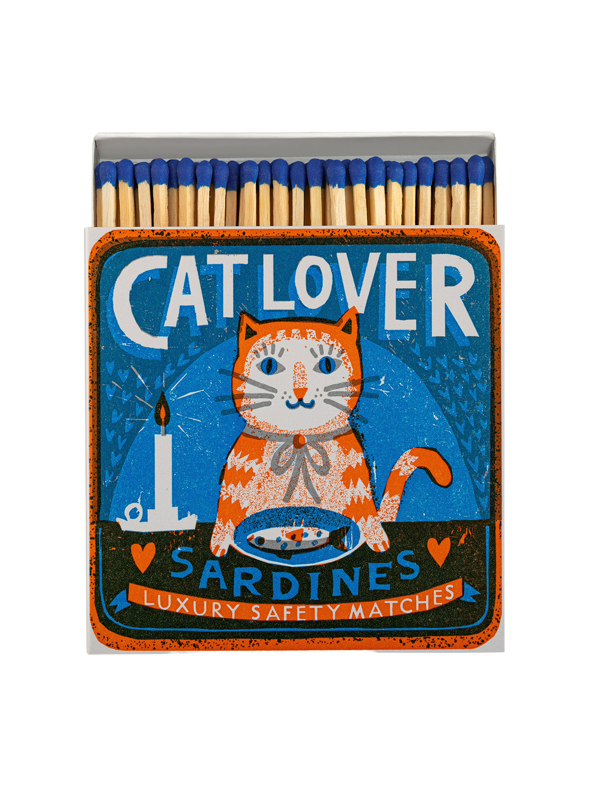 Archivist Gallery Cat Lover Sardines Matchbox Weston Table