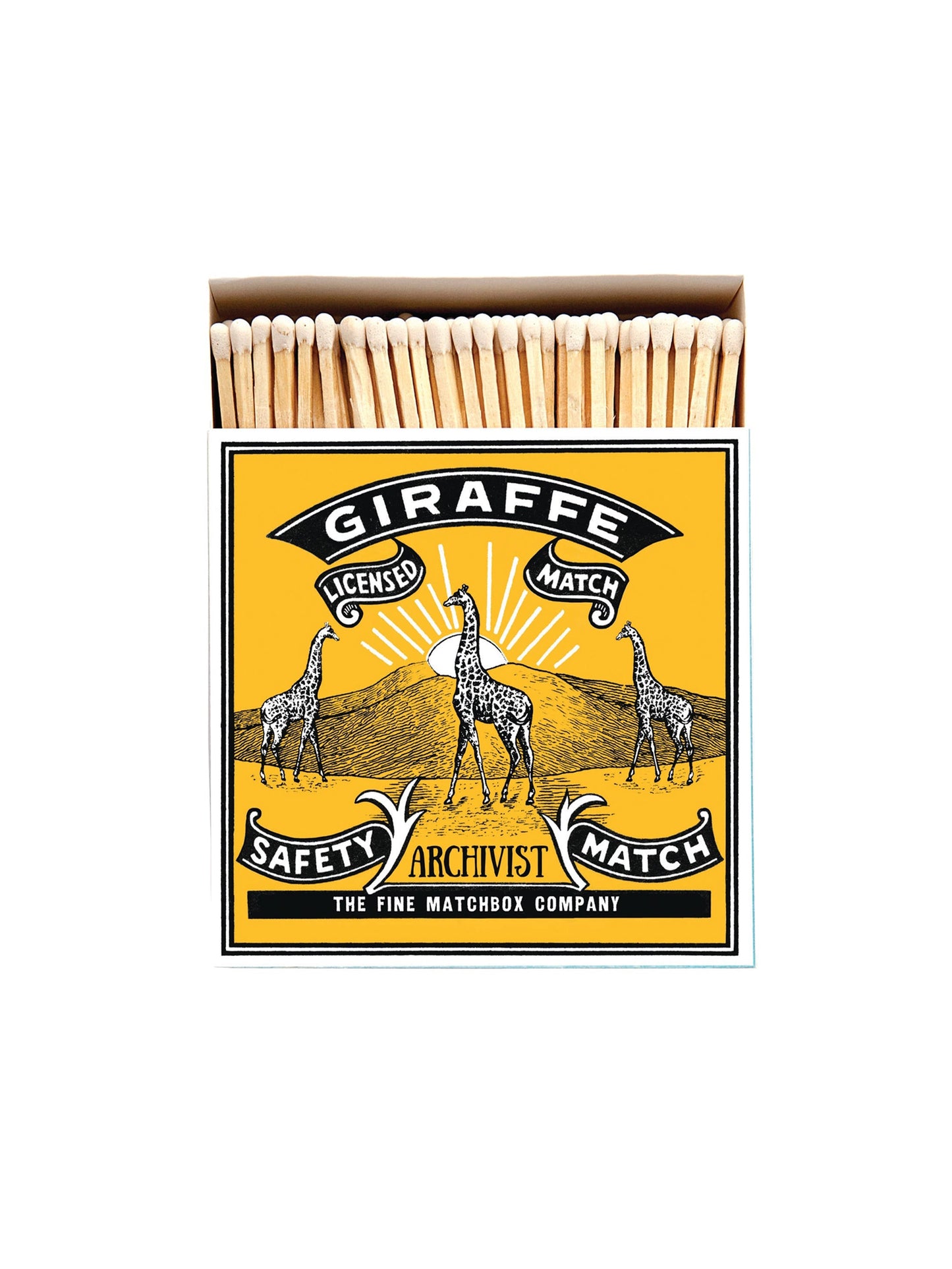 Archivist Gallery Giraffe Matchbox Weston Table