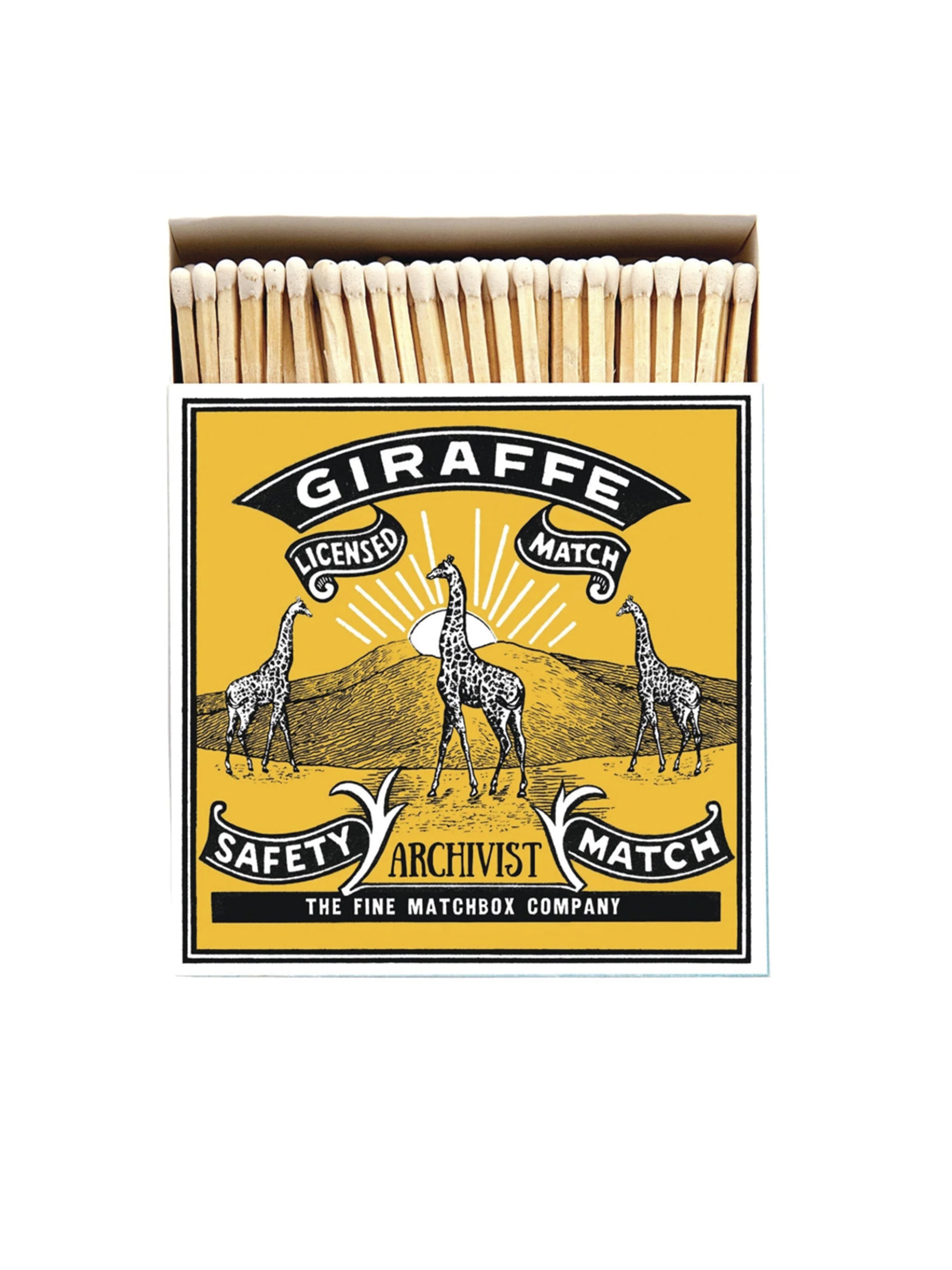 Archivist Gallery Giraffe Matchbox Weston Table