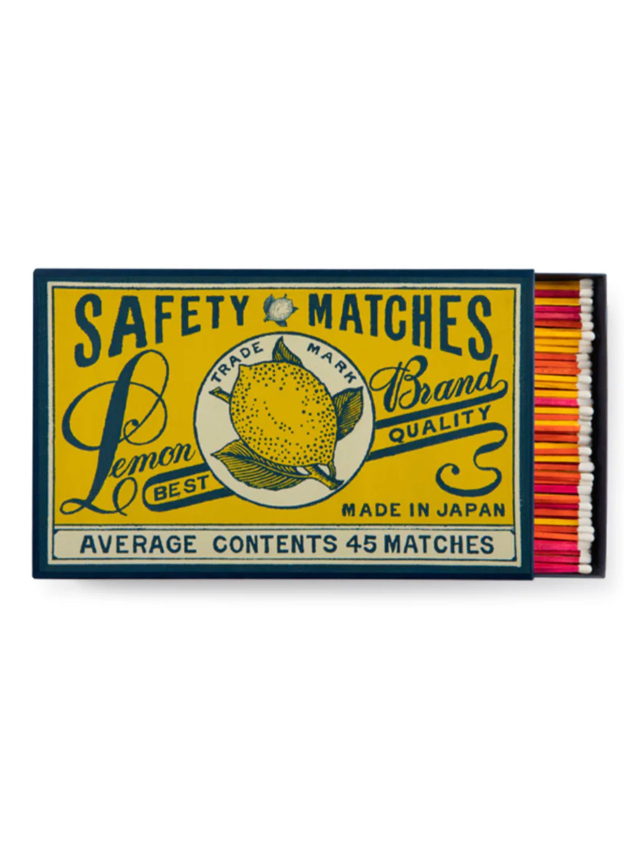 Archivist Gallery Lemon Giant Matchbox | Match Safes & Strikers