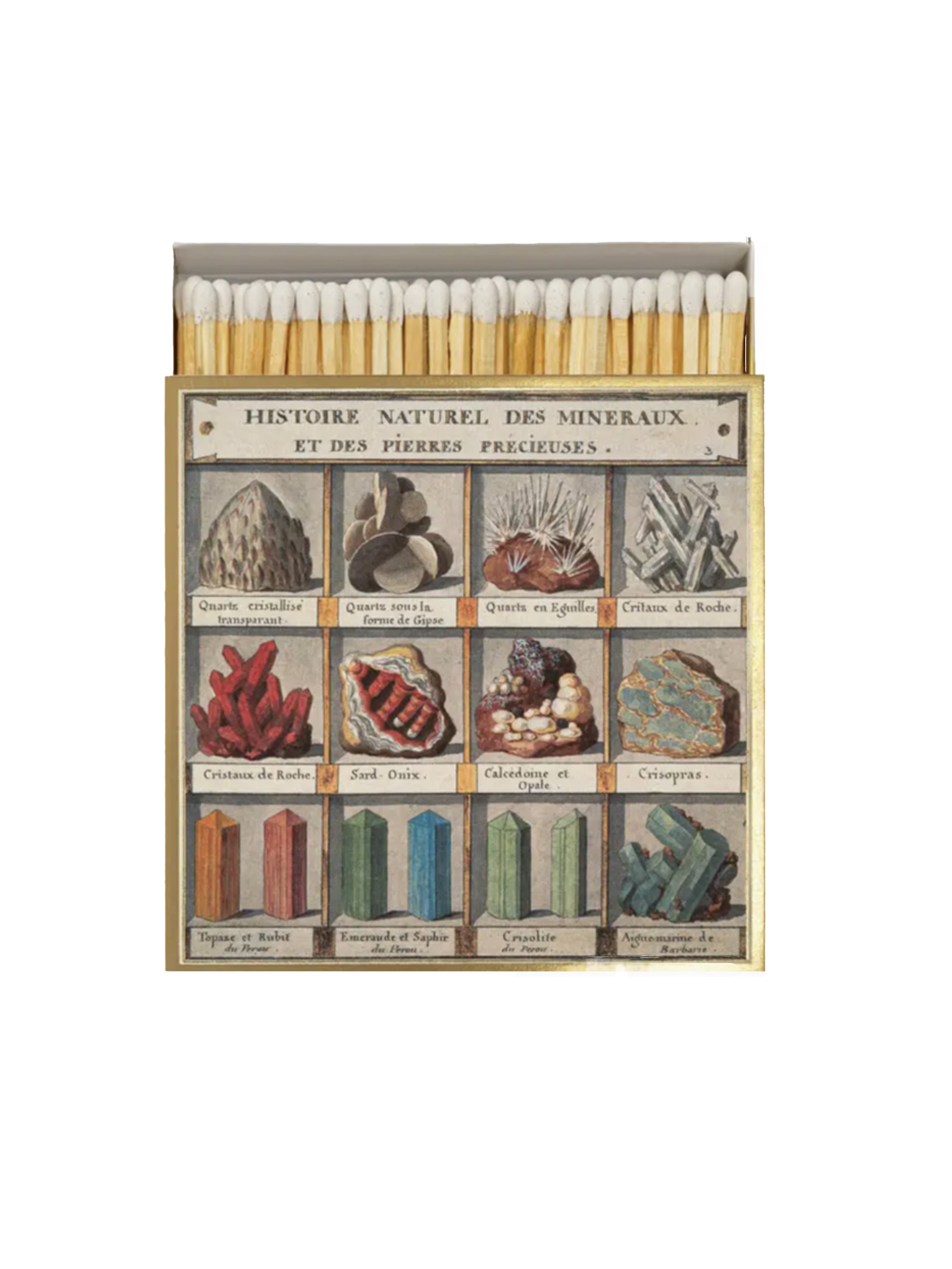 Archivist-Gallery-Natural-History-Museum-Minerals-Matchbox Westin Table