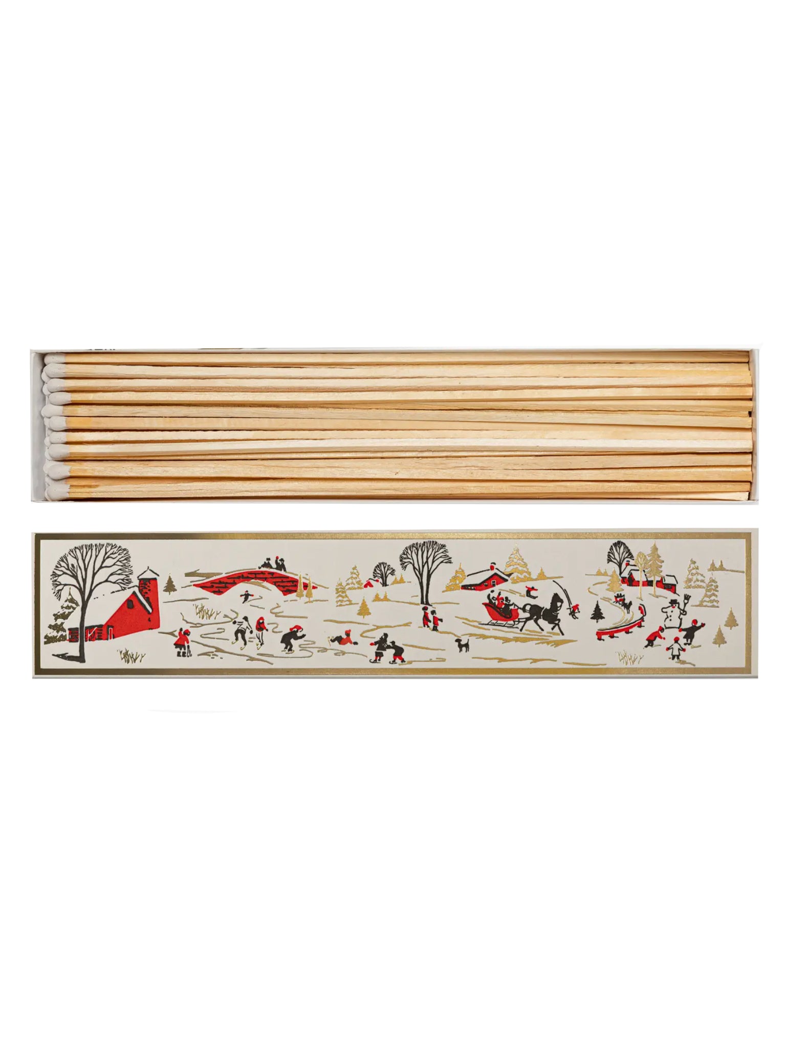 Archivist Gallery Winter Snowscape Long Matchbox Weston Table