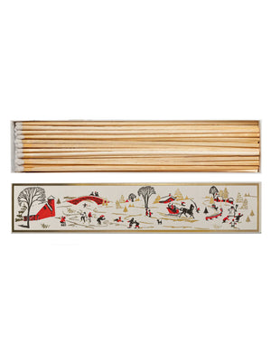  Archivist Gallery Winter Snowscape Long Matchbox Weston Table 
