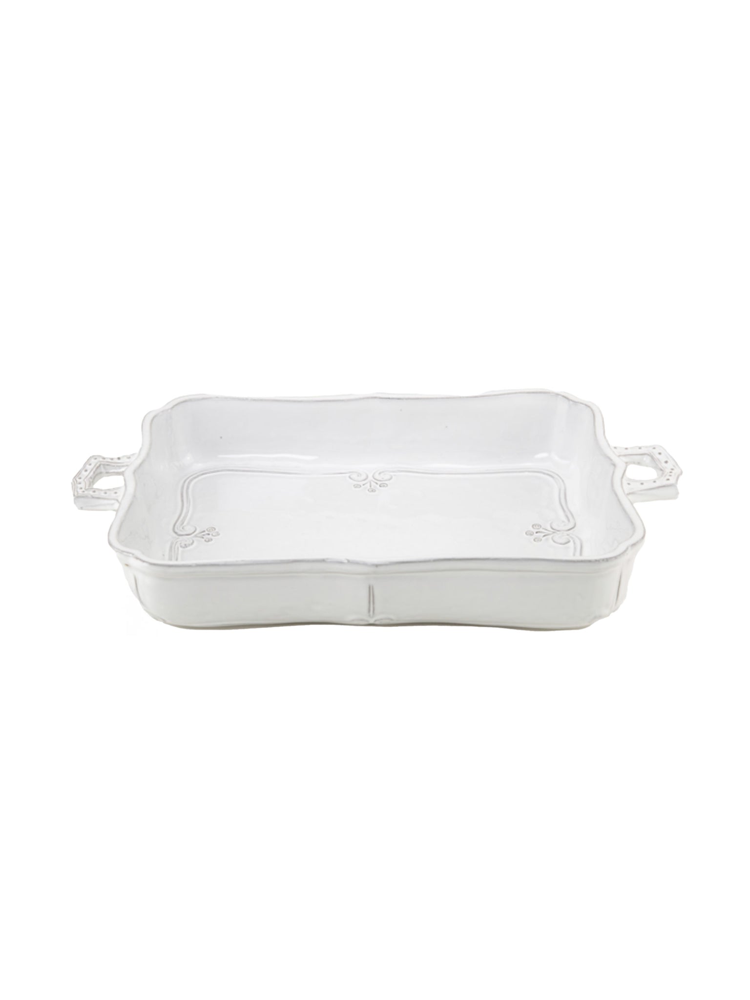 Arte Italica Bella Bianca Rectangular Lasagna Dish Weston Table