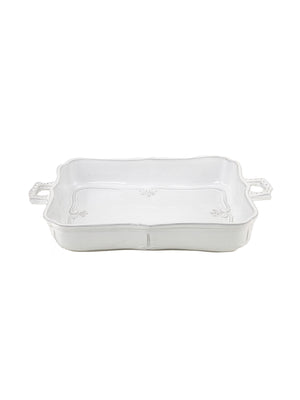  Arte Italica Bella Bianca Rectangular Lasagna Dish Weston Table 