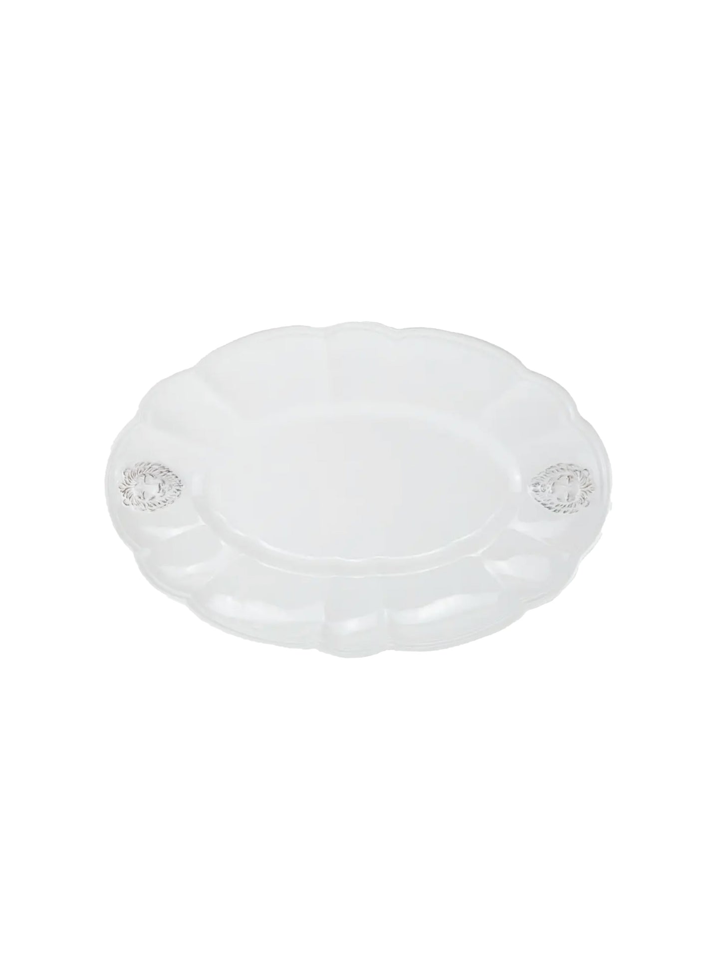 Arte Italica Renaissance Leone Oval Scalloped Platter Weston Table