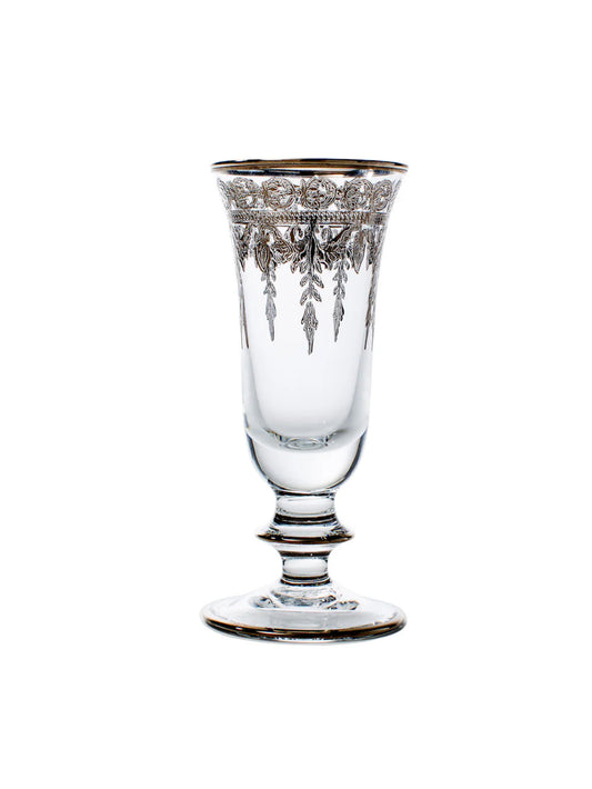 Arte Italica Vetro Platinum Flute Weston Table