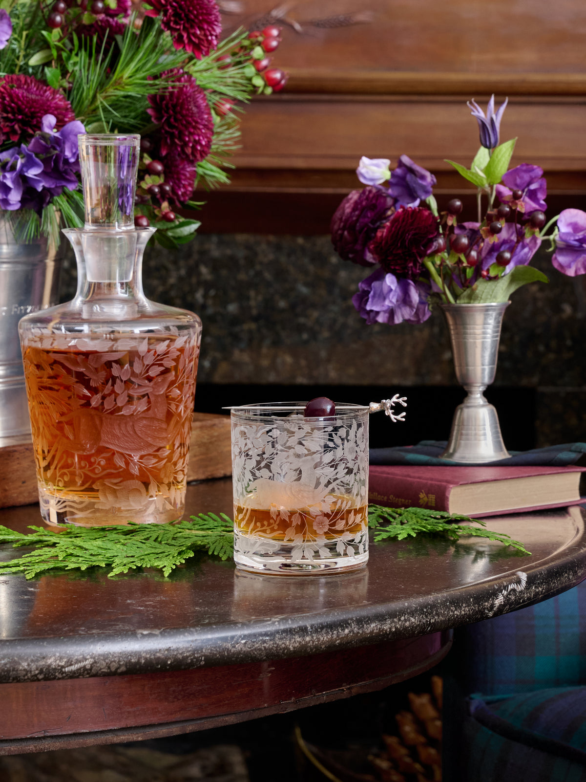Artel Woodland Double Old Fashioned Glass Clear Weston Table