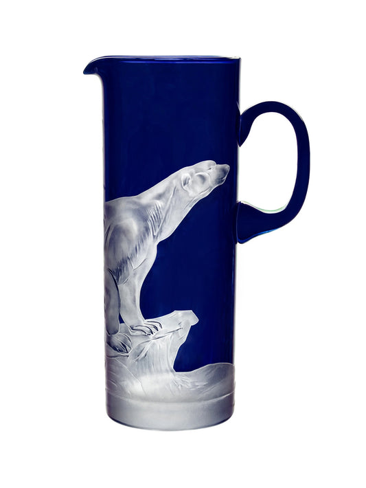 Artel Arctic Polar Bear Large Pitcher Ink Weston Table