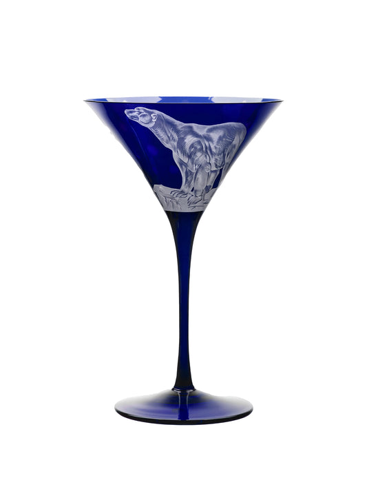 Artel Arctic Polar Bear Cocktail Glass Ink Weston Table