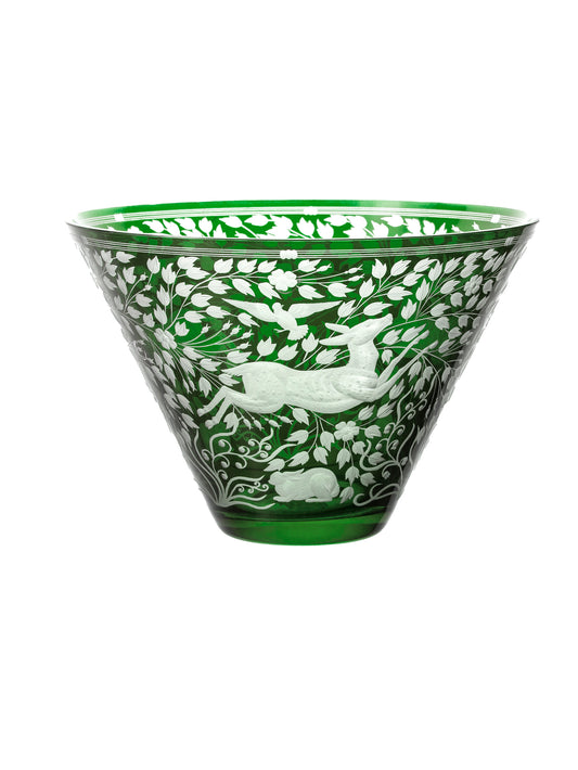 Artel Arctic Woodland Large Bowl Emerald Weston Table