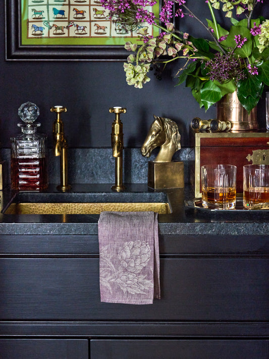 Artichoke Amethyst Linen Collection Weston Table