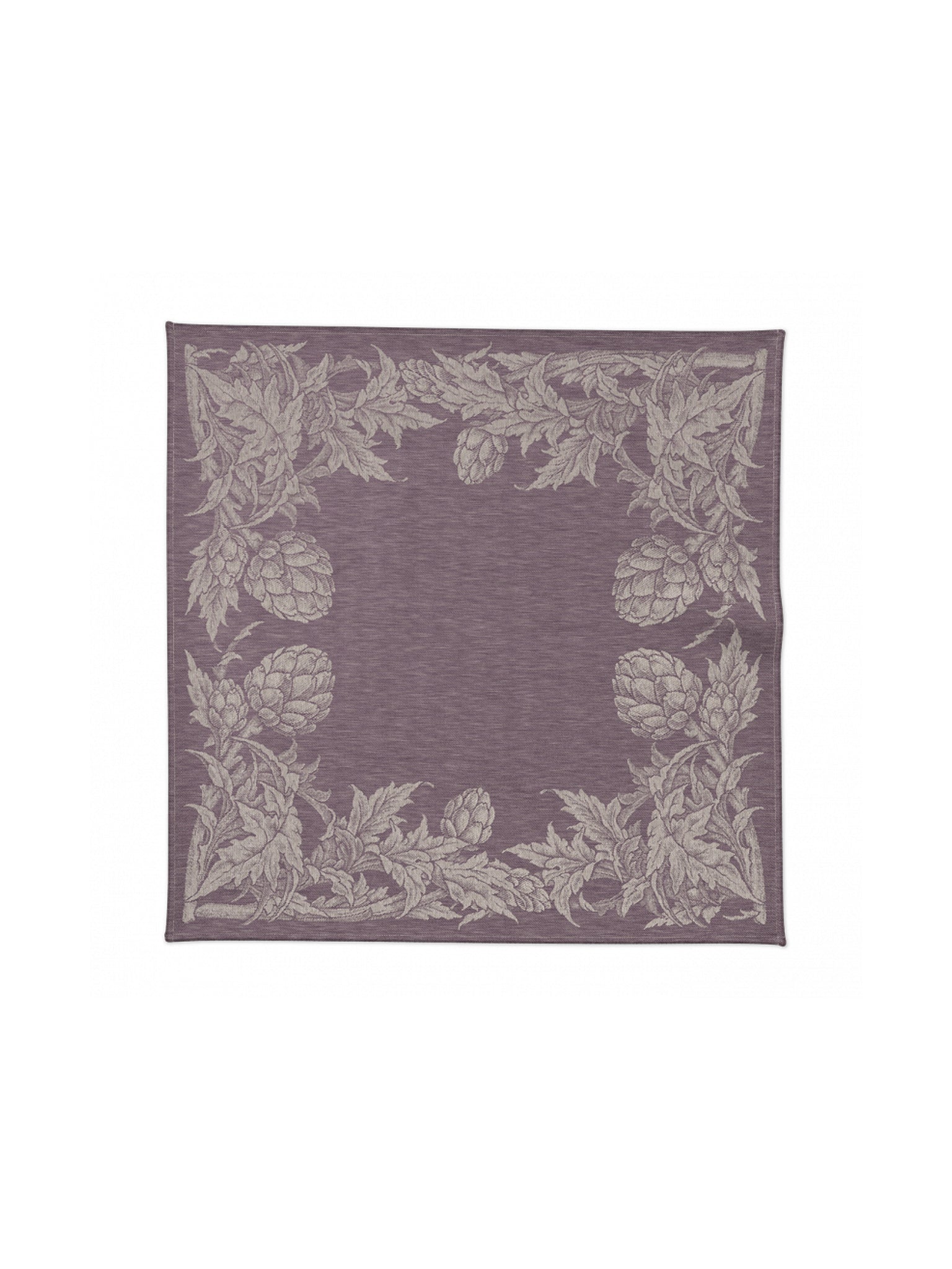 Artichoke Amethyst Linen Collection Square Weston Table