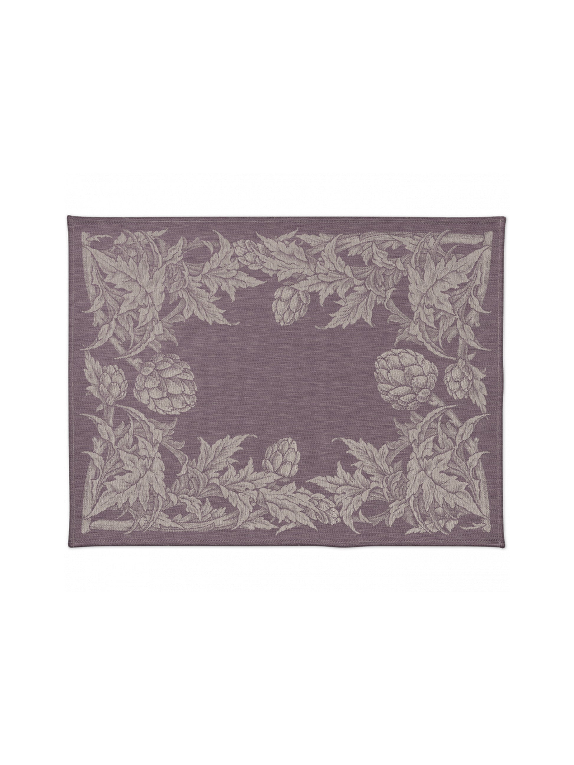 Artichoke Amethyst Linen Collection Placemats Weston Table