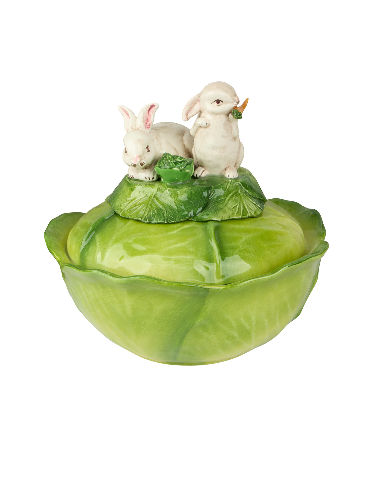 Au Bain Marie Paris Cabbage with Rabbits Tureen Weston Table