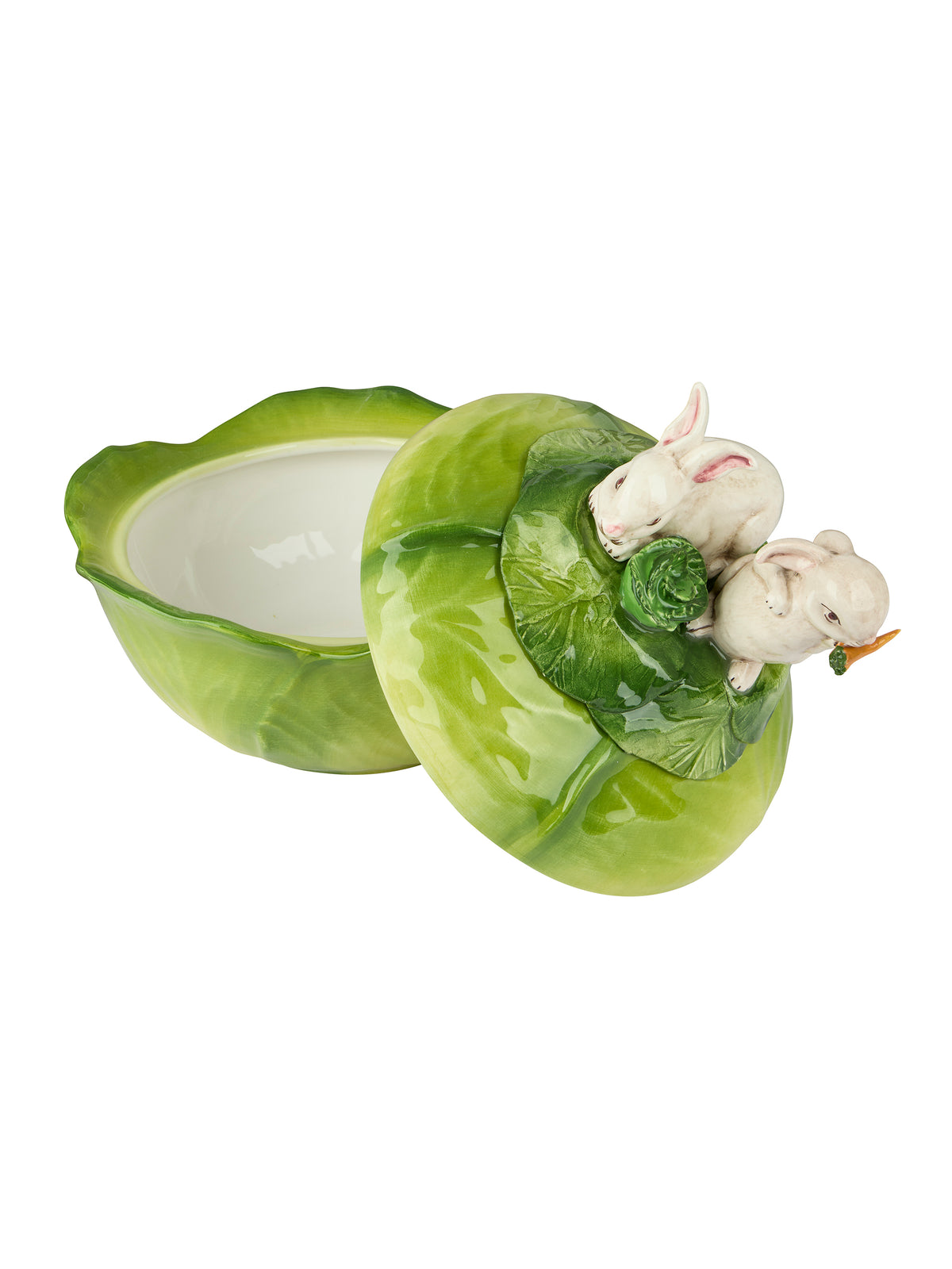 Au Bain Marie Paris Cabbage with Rabbits Tureen Weston Table